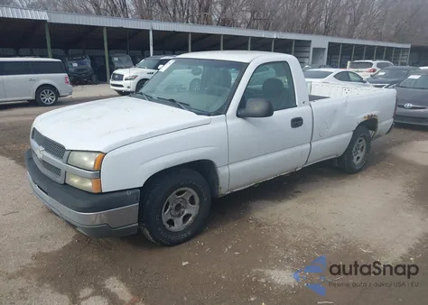 2004 Chevrolet Silverado 1500 Work Truck from USA, damaged, VIN 1GCEC14XX4Z327632